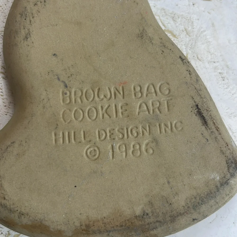 Brown Bag Cookie Art vintage cookie